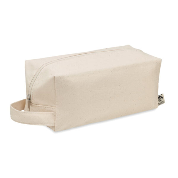 Canvas cosmetic bag 220 gr/m²