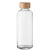 Glass bottle 650ml bamboo lid