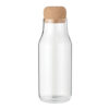 Glass bottle cork lid 600 ml