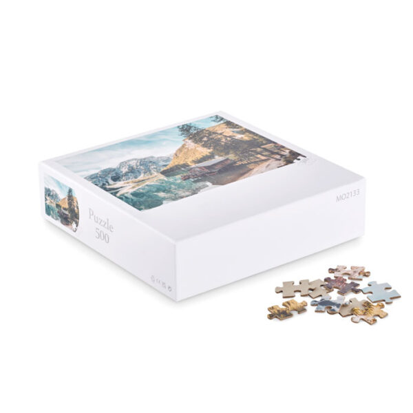 500 piece puzzle in box