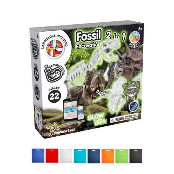 2 in 1 Fossil Excavation Kit IV