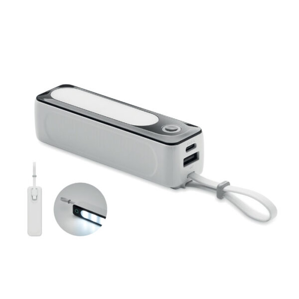 5000 mAh power bank with COB