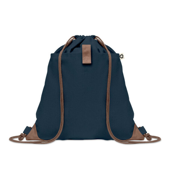 Recycled cotton drawstring bag