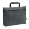 RPET felt zippered laptop bag