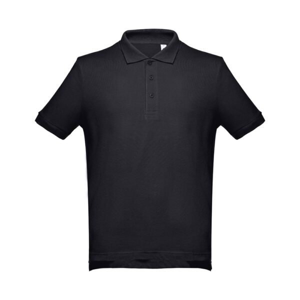 THC ADAM II. Men's short-sleeved cotton polo shirt