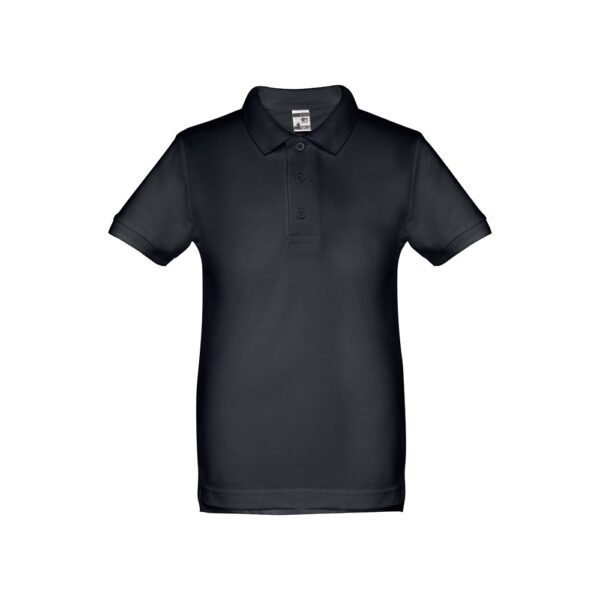 THC ADAM KIDS II. Kids short-sleeved 100% cotton piqué polo shirt unisex)