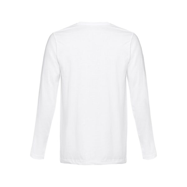 THC BUCHAREST WH. Men's long-sleeved tubular cotton T-shirt