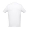 THC ADAM WH. Men's short-sleeved cotton piqué polo shirt. White