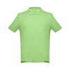 THC ADAM. Men's short-sleeved cotton polo shirt