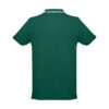 THC ROME. Men's Polo Shirt with contrast colour trim and buttons