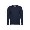 THC MILAN. Men's V-neck pullover in cotton and polyamide