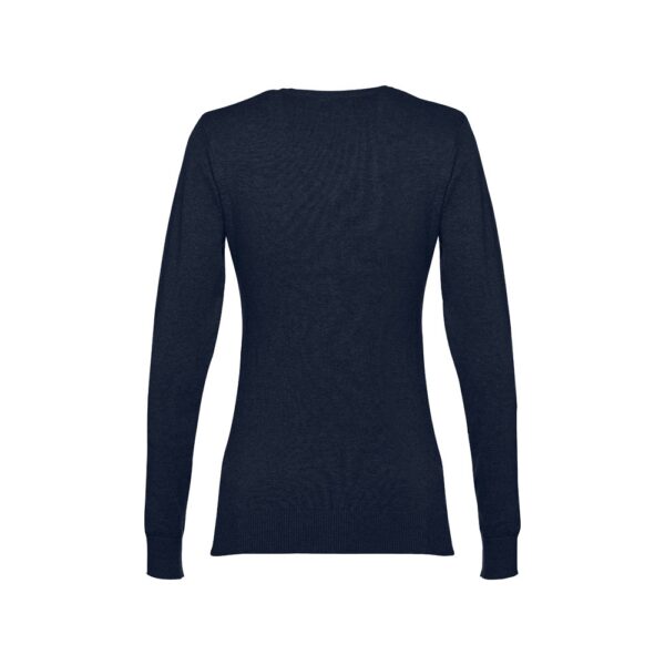THC MILAN WOMEN. V-neck pullover for women in cotton and polyamide
