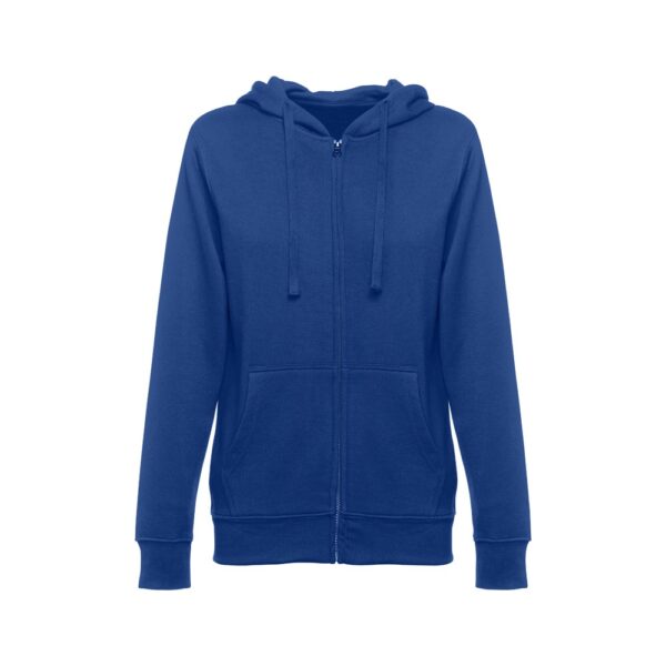THC AMSTERDAM WOMEN. Women's hoodie in cotton and polyester with full zip