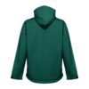 THC ZAGREB. Men's softshell jacket with detachable hood and rounded back hem