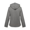 THC ZAGREB WOMEN. Women's softshell jacket with detachable hood and rounded back hem