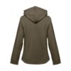 THC ZAGREB WOMEN. Women's softshell jacket with detachable hood and rounded back hem