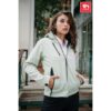 THC ZAGREB WOMEN. Women's softshell jacket with detachable hood and rounded back hem