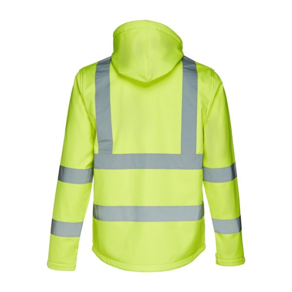 30182_188-b THC ZAGREB WORK. High-visibility softshell jacket (unisex, class 111)