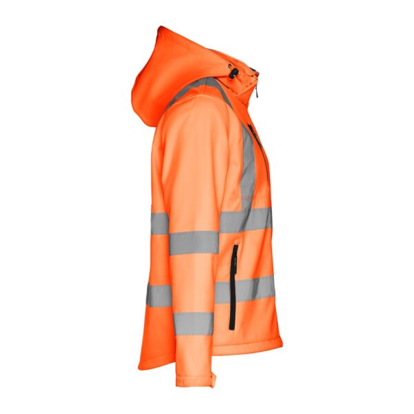 30182_198-c THC ZAGREB WORK. High-visibility softshell jacket (unisex, class 111)