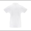 THC MONACO WOMEN WH. Women's short-sleeved polo shirt in carded cotton