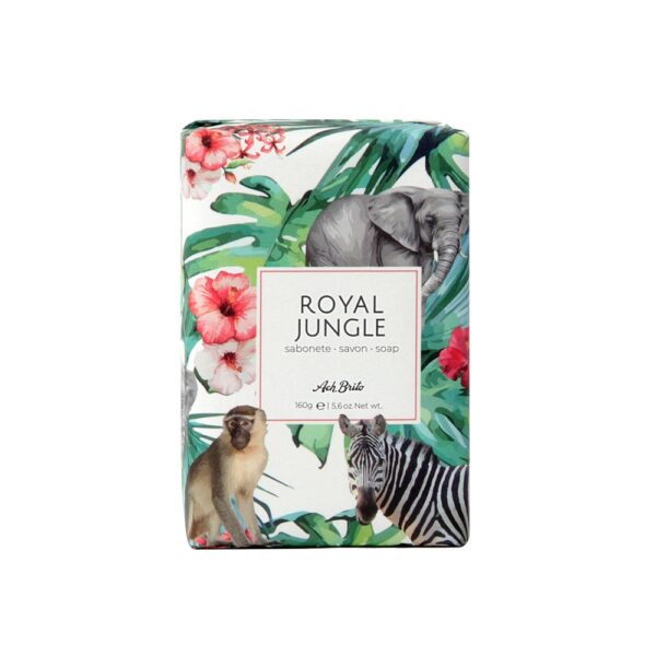 ROYAL JUNGLE. Soaps enriched with green clay (160g)