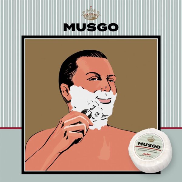 MUSGO III. Shaving soap (100g)