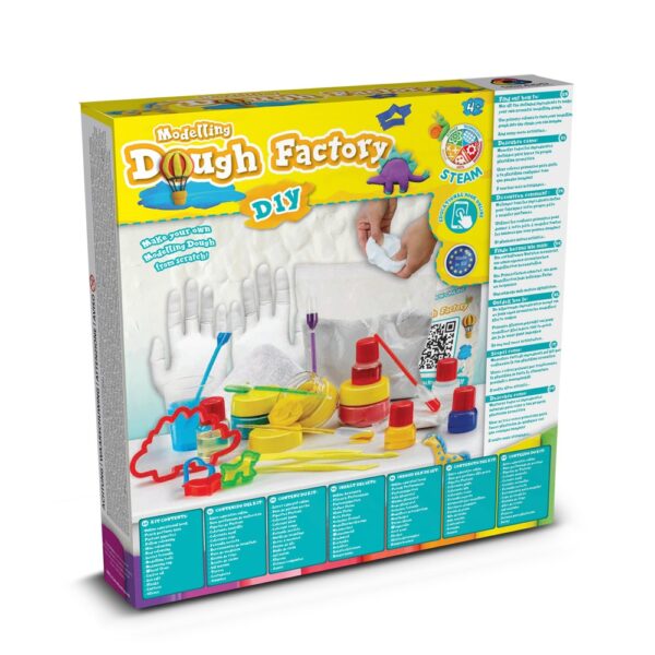 Modeling Dough Factory Kit IV. Educational game supplied with a kraft paper gift bag (115 g/m²)