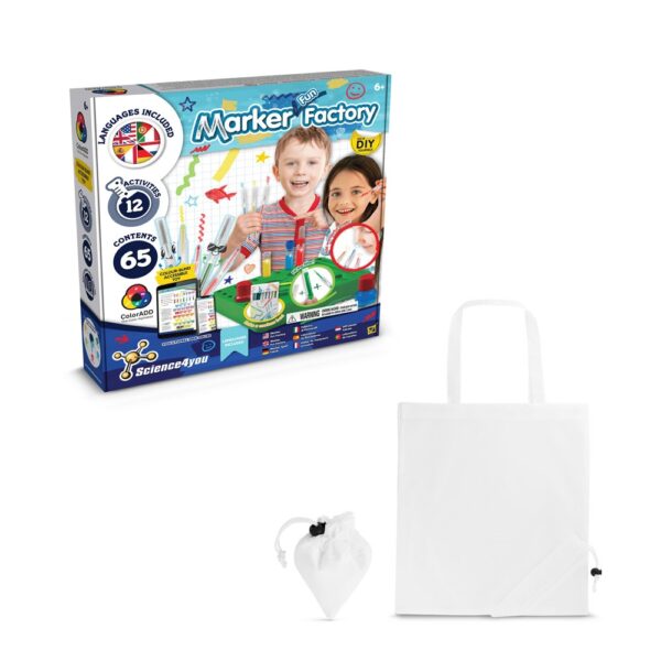 DIY Pen Factory Kit II. Educational kit supplied with a 190T folding gift bag