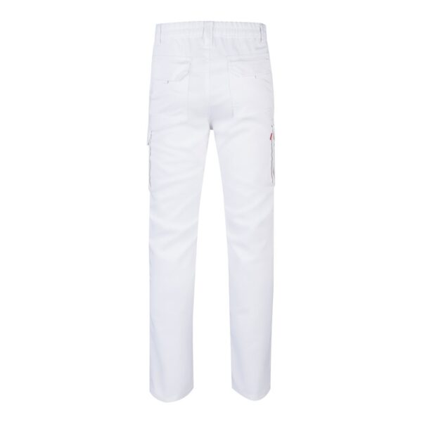 VL LUGH. Multi-pocket stretch trousers (240g/m²) in cotton (46%), EME (38%) and polyester (16%)