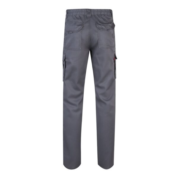VL LUGH. Multi-pocket stretch trousers (240g/m²) in cotton (46%), EME (38%) and polyester (16%)
