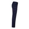VL LUGH. Multi-pocket stretch trousers (240g/m²) in cotton (46%), EME (38%) and polyester (16%)