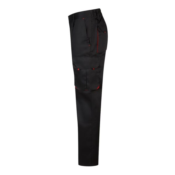 VL HYPNOS. Two-tone multi-pocket twill trousers (200g/m²), in cotton (35%) and polyester (65%)