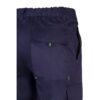 VL HYPNOS. Two-tone multi-pocket twill trousers (200g/m²), in cotton (35%) and polyester (65%)