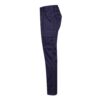 VL PAN. Multi-pocket stretch trousers (290g/m²), in cotton (46%), EME (38%) and polyester (16%)