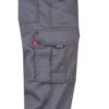 VL PAN. Multi-pocket stretch trousers (290g/m²), in cotton (46%), EME (38%) and polyester (16%)