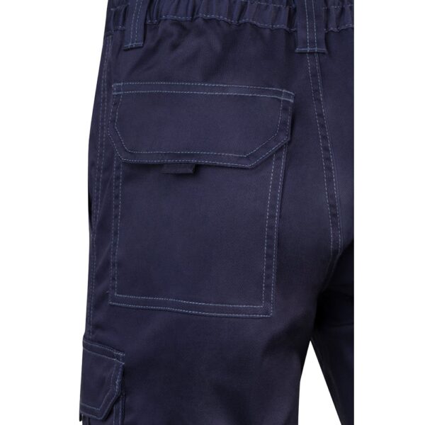 VL HEBE. Multi-pocket stretch Bermuda shorts (240g/m²), in cotton (46%), EME (38%) and polyester (16%)