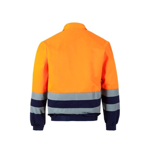 VL NEPTUNE LARGE. Two-tone twill jacket (210g/m²) in polyester (80%) and cotton (20%)