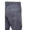 VL DIONYSUS. Multi-pocket stretch trousers (240g/m²), in cotton (46%), EME (38%) and polyester (16%)