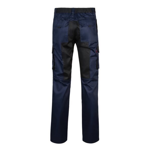 VL NJORD. Two-tone multi-pocket twill trousers (240 g/m²), in cotton (35%) and polyester (65%)