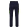 VL FIDES. Two-tone, multi-pocket stretch trousers (240g/m²), in cotton (46%), EME (38%) and polyester (16%)