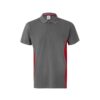 VL SUPAY. Two-tone piqué polo shirt (180g/m²), short sleeve, in cotton (60%) and polyester (40%)