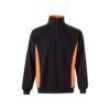 VL SVAROG. Two-tone terry sweatshirt (260g/m²), in polyester (65%) and cotton (35%)