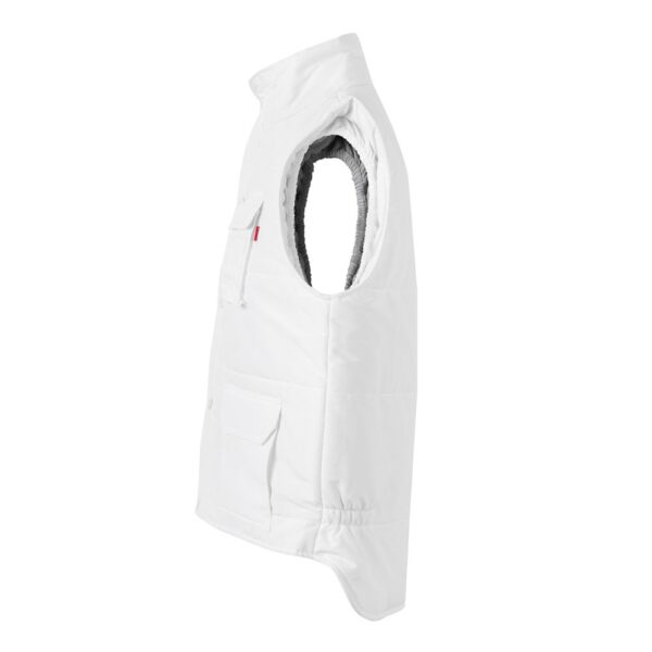 VL MEFITIS. Multi-pocket padded vest (220g/m²), in polyester (100%)