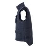 VL MEFITIS. Multi-pocket padded vest (220g/m²), in polyester (100%)