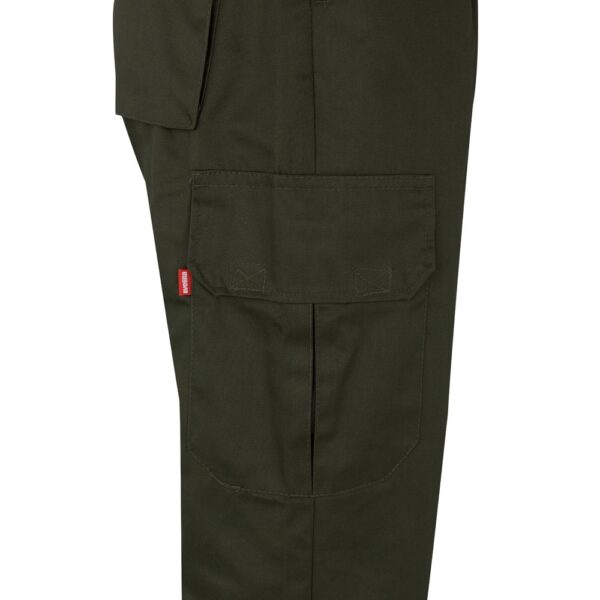 VL POSEIDON LARGE. Two-tone multi-pocket twill trousers (210g/m²), in cotton (20%) and polyester (80%)