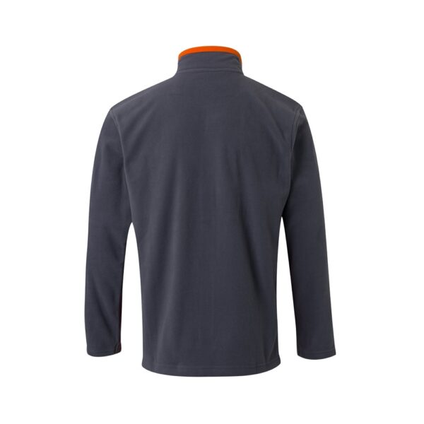 VL GERAS. Two-tone fleece jacket (220g/m²) in polyester (100%)