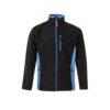 VL GERAS. Two-tone fleece jacket (220g/m²) in polyester (100%)