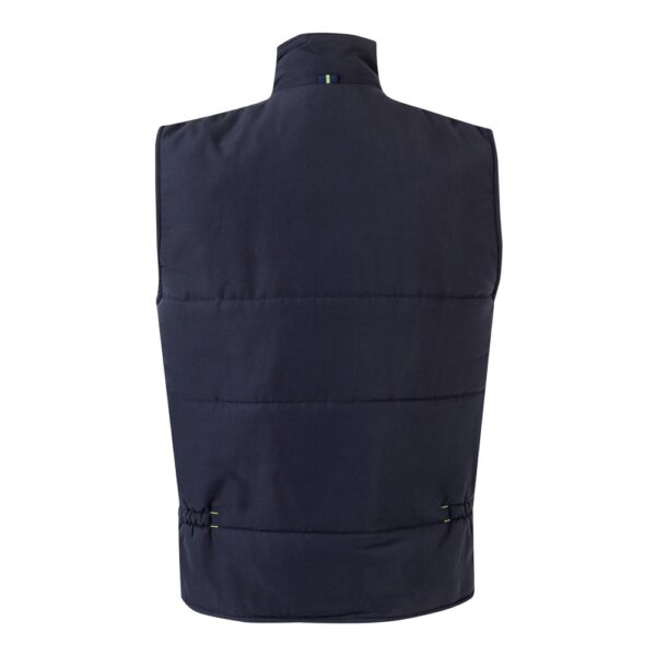 VL NERGAL. Padded vest, two-tone, multi-pocket (120g/m²), in polyester (100%)
