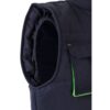 VL NERGAL. Padded vest, two-tone, multi-pocket (120g/m²), in polyester (100%)