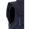 VL NERGAL. Padded vest, two-tone, multi-pocket (120g/m²), in polyester (100%)